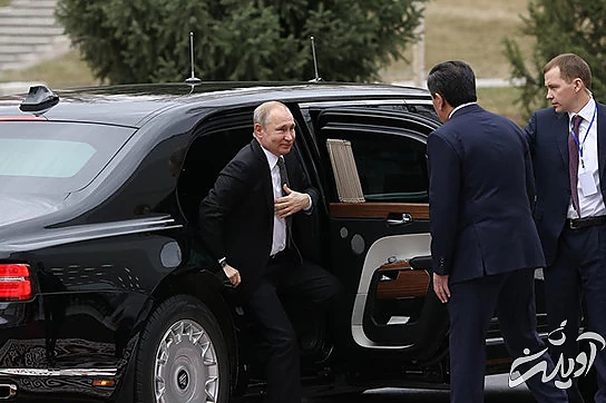 همسفر جذاب و دلربای پوتین که میهمان خیابانهای تهران بود